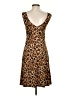 Unbranded Animal Print Brown Cocktail Dress Size S - photo 2