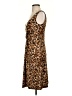 Unbranded Animal Print Brown Cocktail Dress Size S - photo 5