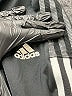 Adidas 100% Polyester Black Track Pants Size M (youth) - photo 3