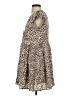 THML 100% Rayon Animal Print Brown Casual Dress Size XS - photo 5