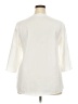 Unbranded 100% Polyester Ivory 3/4 Sleeve Blouse Size 2X - photo 2