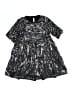 Loredana 100% Polyester Silver Dress Size 8 - photo 1