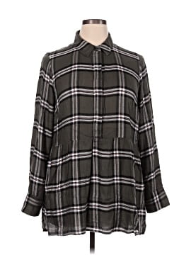 Lane Bryant Long Sleeve Button Down Shirt