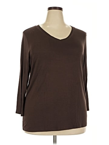 Lord & Taylor 3/4 Sleeve T-Shirt (view 1)