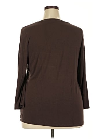 Lord & Taylor 3/4 Sleeve T-Shirt (view 2)