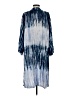South Moon Under 100% Rayon Blue Kimono Size S - photo 2