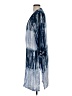 South Moon Under 100% Rayon Blue Kimono Size S - photo 5