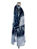 South Moon Under 100% Rayon Blue Kimono Size S - photo 4