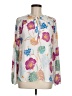 Violet & Claire 100% Polyester Floral Ivory Long Sleeve Blouse Size M - photo 1