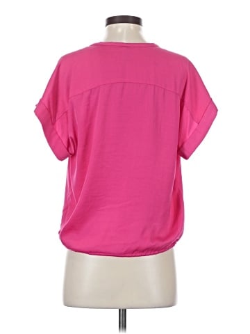 BCBGMAXAZRIA Short Sleeve Blouse (view 2)