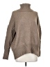 William Rast Brown Turtleneck Sweater Size S - photo 1