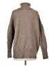 William Rast Brown Turtleneck Sweater Size S - photo 2