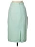 Raoul Solid Green Formal Skirt Size L (estimated) - photo 2
