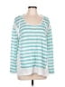 Tribal Jeans Teal Pullover Sweater Size L - photo 1