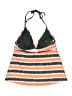 Converse One Star Stripes Orange Swimsuit Top Size M - photo 2
