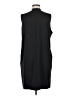 Unbranded Solid Black Casual Dress Size L - photo 2