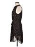 H&M 100% Polyester Paisley Black Casual Dress Size 6 - photo 5
