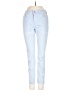 Zara Basic Hearts Blue Jeans Size 2 - photo 1