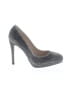 L.K. Bennett Gray Silver Heels Size EU 37 1/2 - photo 1