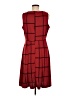 PIPHANY Plaid Red Casual Dress Size M - photo 2