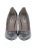 L.K. Bennett Gray Silver Heels Size EU 37 1/2 - photo 2