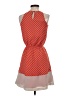 Express 100% Polyester Stripes Orange Casual Dress Size XS - photo 2