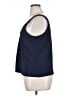 Zapelle 100% Polyester Blue Sleeveless Blouse Size 16 - photo 5