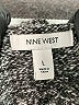 Nine West 100% Polyester Tweed Gray Turtleneck Sweater Size L - photo 7
