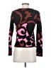 Ann Taylor Print Black Pullover Sweater Size S - photo 2