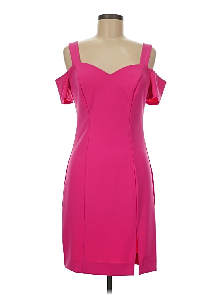 Pre-owned Bisou Bisou Cocktail Dress In Pink
