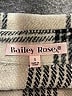 Bailey Rose 100% Polyester Plaid Gray Jacket Size S - photo 6