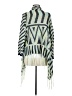 Wishful Thinking Green Poncho Size Med - Lg - photo 2