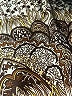 Unbranded Paisley Brown Casual Dress Size L (estimated) - photo 7