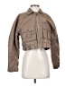 Ganni 100% Polymide Brown Jacket Size 34 waist - photo 1