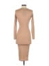 PrettyLittleThing Solid Tan Cocktail Dress Size 2 - photo 2