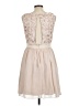 a. drea 100% Polyester Tan Cocktail Dress Size L - photo 2