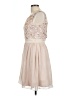 a. drea 100% Polyester Tan Cocktail Dress Size L - photo 5