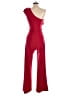 Express Solid Red Jumpsuit Size 2 - photo 2