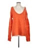 Free People Orange Pullover Sweater Size XS - photo 1