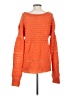 Free People Orange Pullover Sweater Size XS - photo 2