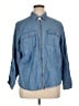MICHAEL Michael Kors Blue Denim Jacket Size 1X - photo 1