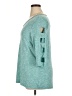 Terra & Sky Teal Pullover Sweater Size 0X - photo 5