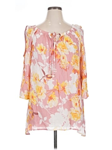 Cocomo 3/4 Sleeve Blouse (view 1)