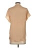 Maison d' Amelie 100% Polyester Tan Short Sleeve Blouse Size XS - photo 2