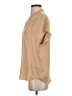 Maison d' Amelie 100% Polyester Tan Short Sleeve Blouse Size XS - photo 5