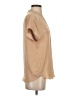 Maison d' Amelie 100% Polyester Tan Short Sleeve Blouse Size XS - photo 4