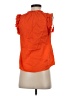 Time After Time Orange Sleeveless Blouse Size S - photo 2