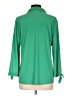 Anne Klein Green Long Sleeve Blouse Size L - photo 2