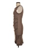 Leith Solid Brown Casual Dress Size S - photo 5