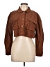 Margaret O'Leary Brown 3/4 Sleeve Blouse Size L - photo 1